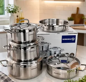 Korkmaz Stainless Steel Cookware Set