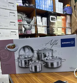 Korkmaz Stainless Steel Cookware Set