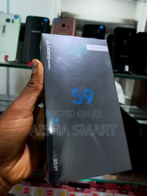 New Samsung Galaxy S9 64 GB Black