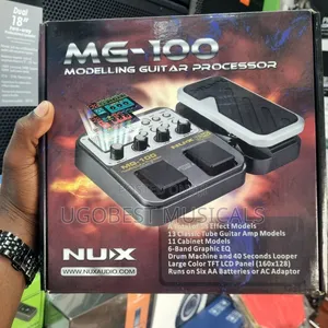 NUX MG-100 Multi-Effects Modeling Guitar Processor Pedal With Looper