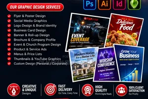 Graphic Design Services | Flyers, Logos, Etcetera
