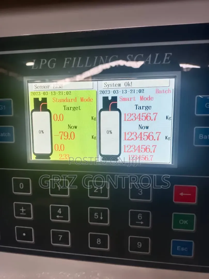 Griz Controls LPG Dispensing and Weighing Machine