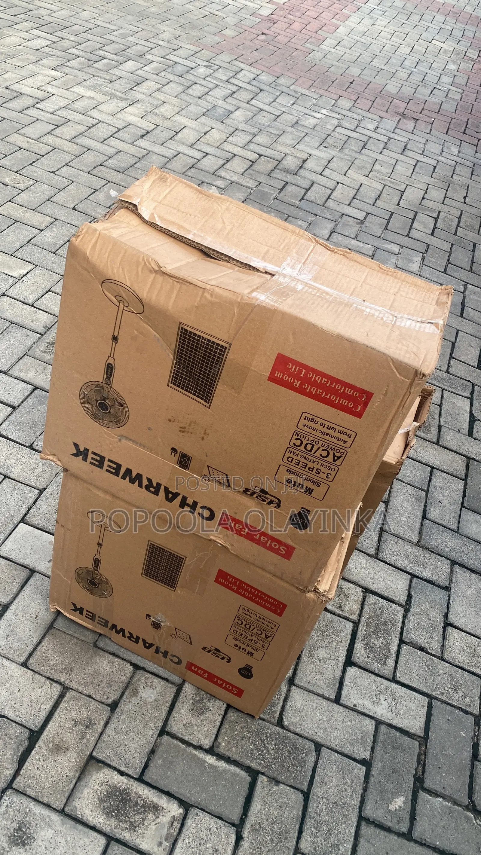 Charweek Rechargeable Fan