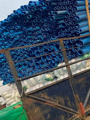 PVC Blue Pipes and Fittings All Kinds