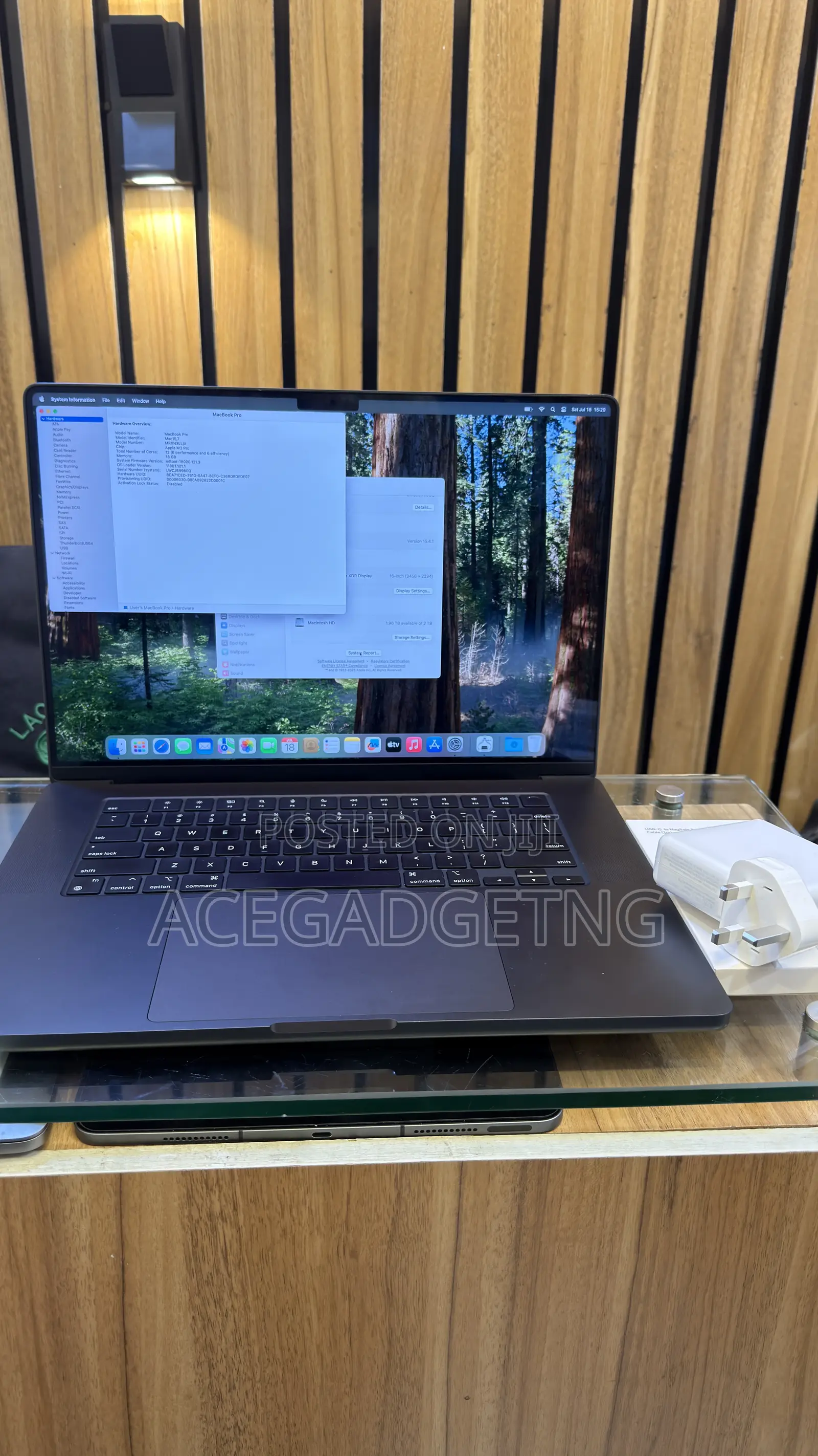 Laptop Apple MacBook Pro 2023 M3 Pro 18GB Apple M3 Pro SSD 2T