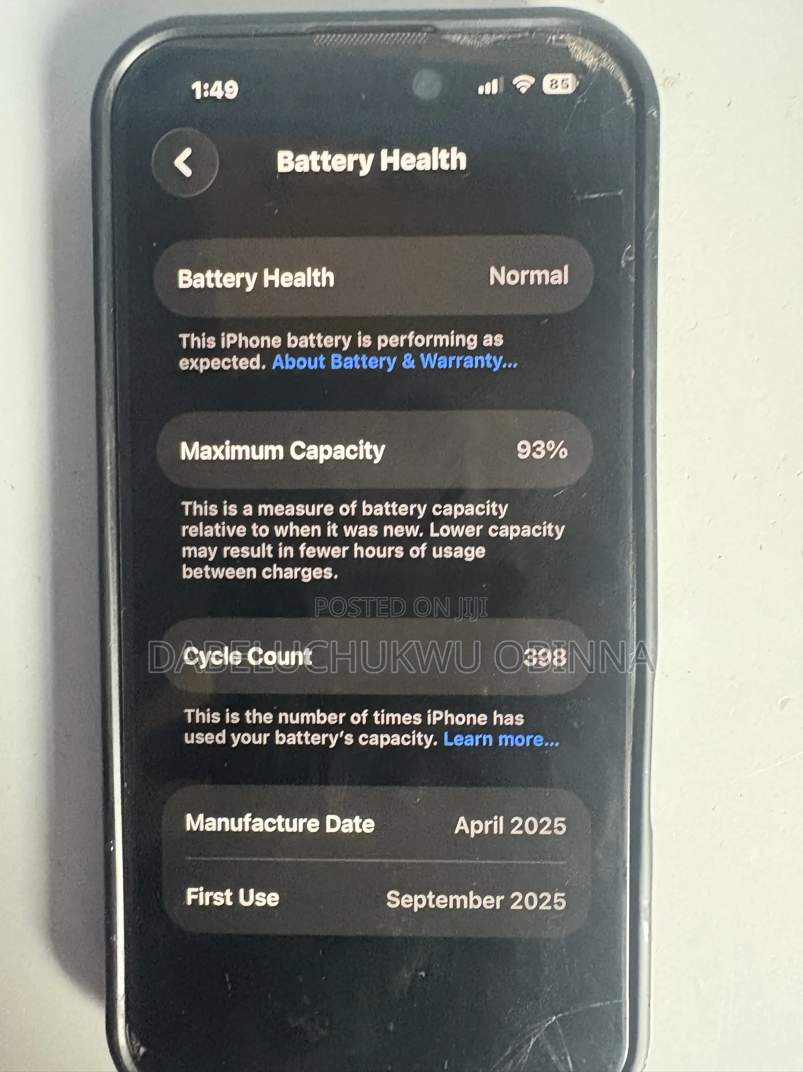 Apple iPhone 16 128 GB Blue