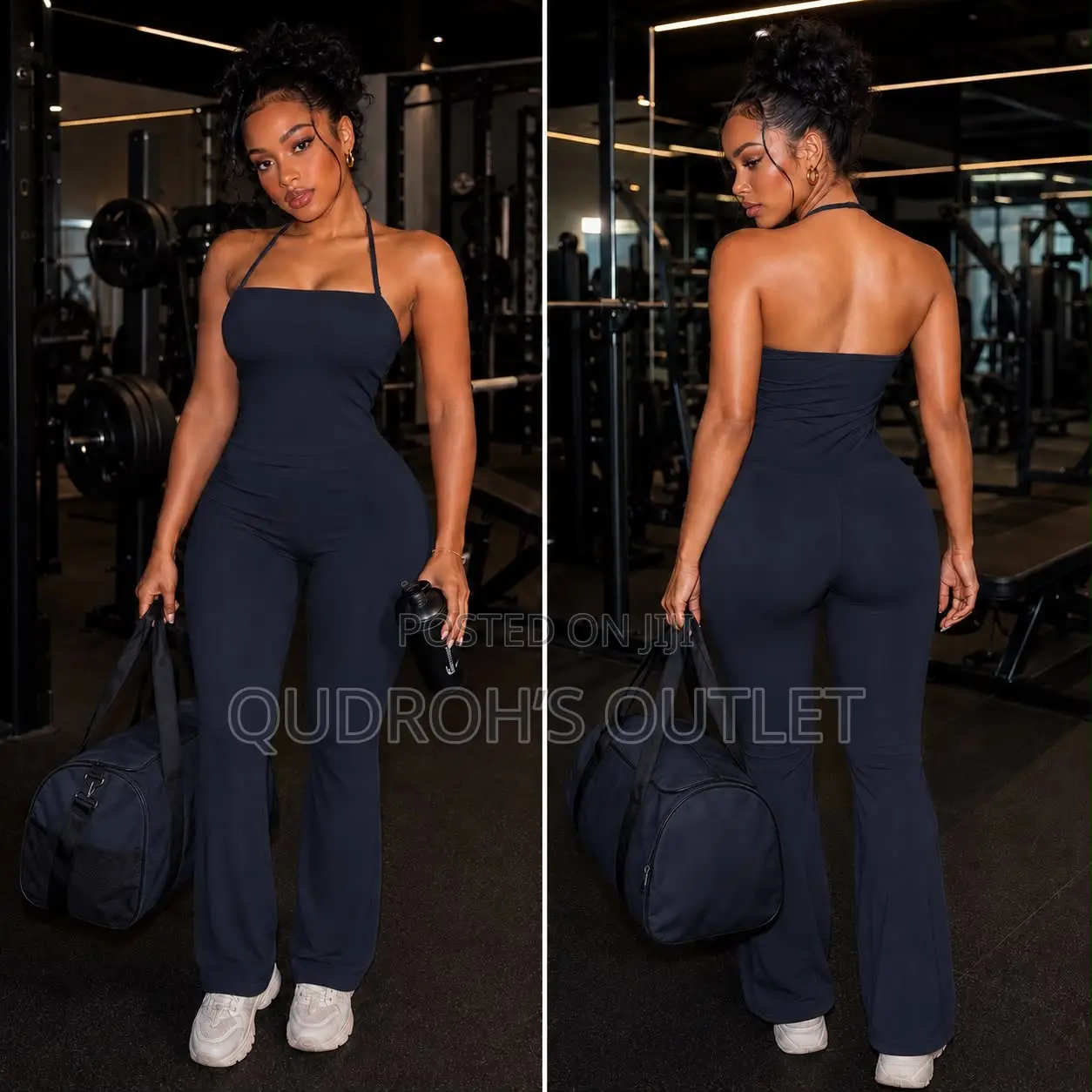 Alter Neck Jumpsuit