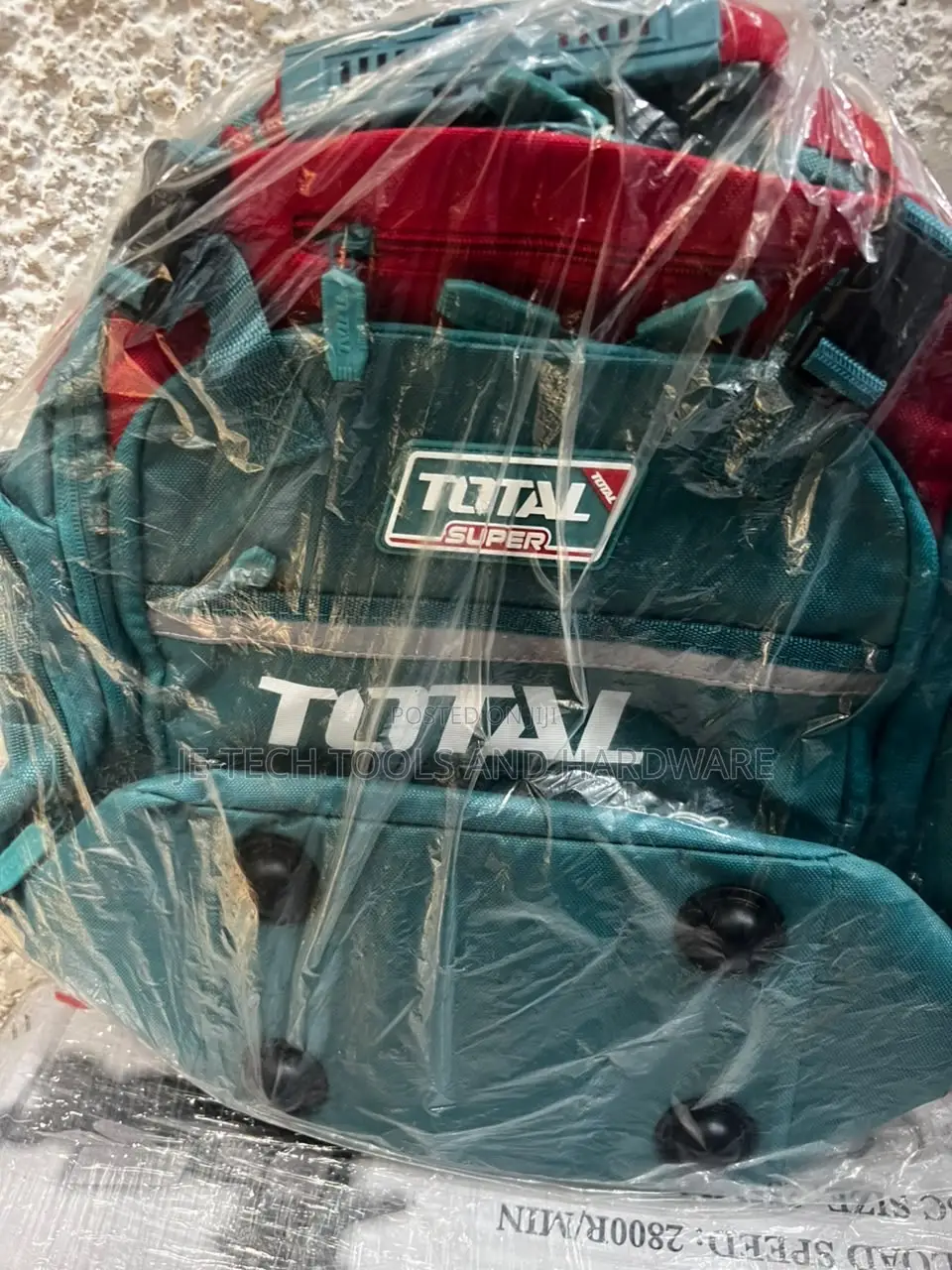 Total Branded Tool Backpack