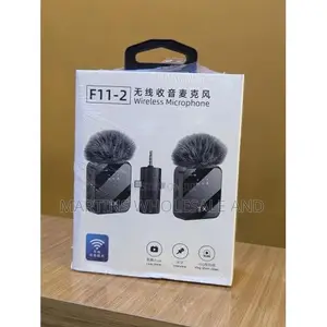 F11-2 Wireless Microphone Set Features a 3-in-1 Receiver Compatible