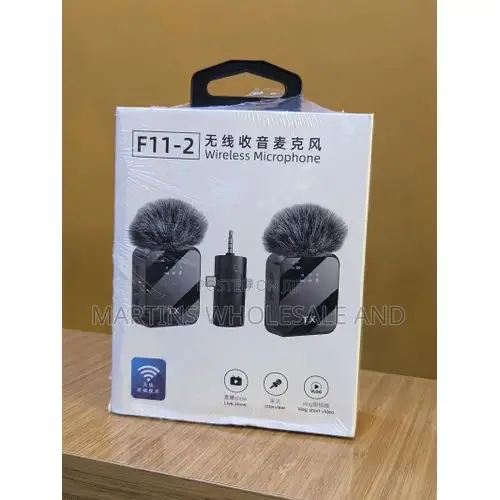 F11-2 Wireless Microphone Set Features a 3-in-1 Receiver Compatible