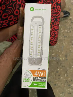 DP 1500mah LED Portable Rechargeable Hand Lamp