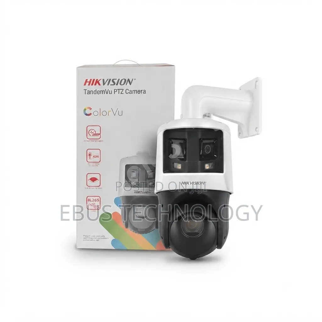 Hikvision 4mpptz + 6mpfixed Lens Network Camera Ds2se4c425mwge/26(f0)