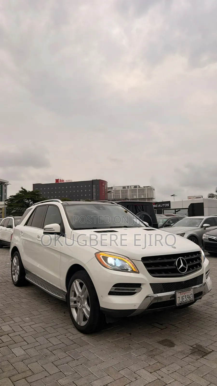 Mercedes-Benz M Class 2015 White
