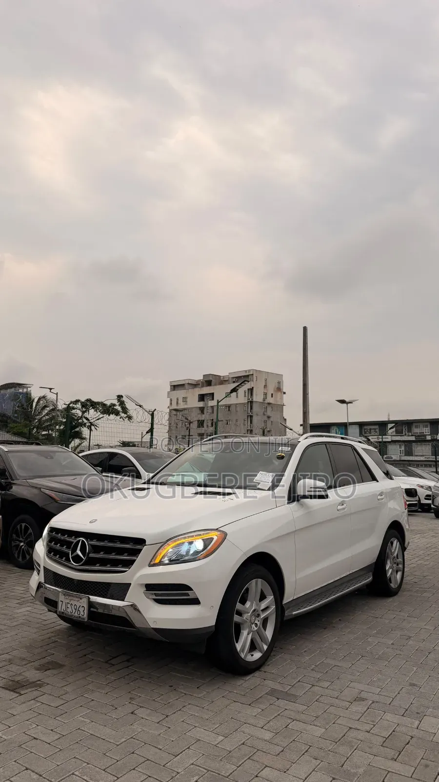 Mercedes-Benz M Class 2015 White