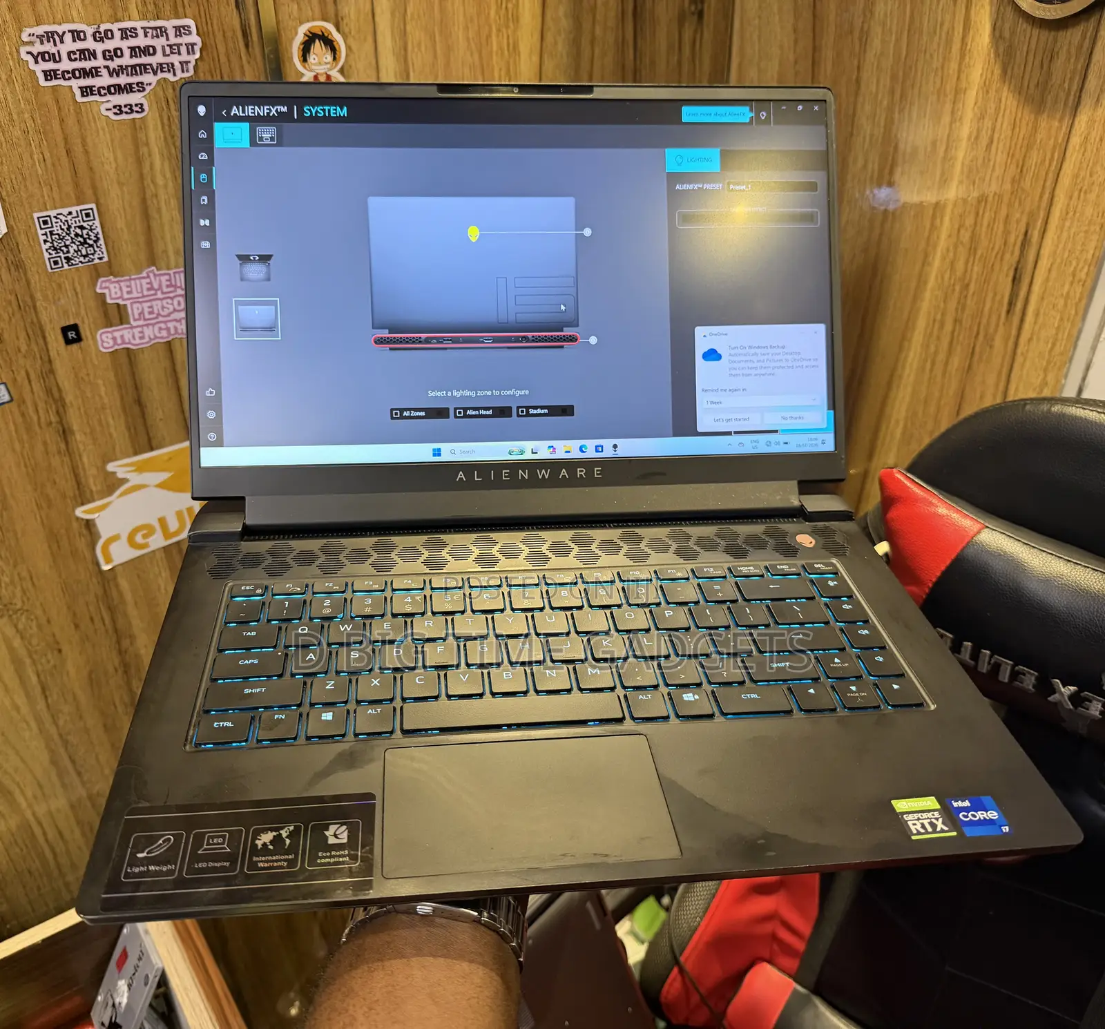 Laptop Alienware M16 R2 16GB Intel Core i7 SSD 512GB