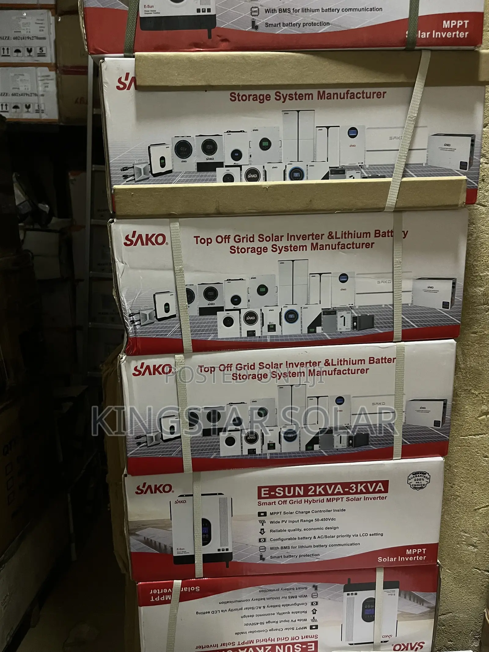 3kva Sako Hybrid Inverter 24v