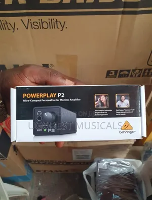 Behringer PowerPlay P2 Ultra-Compact Personal in-Ear Monitor Amplifier