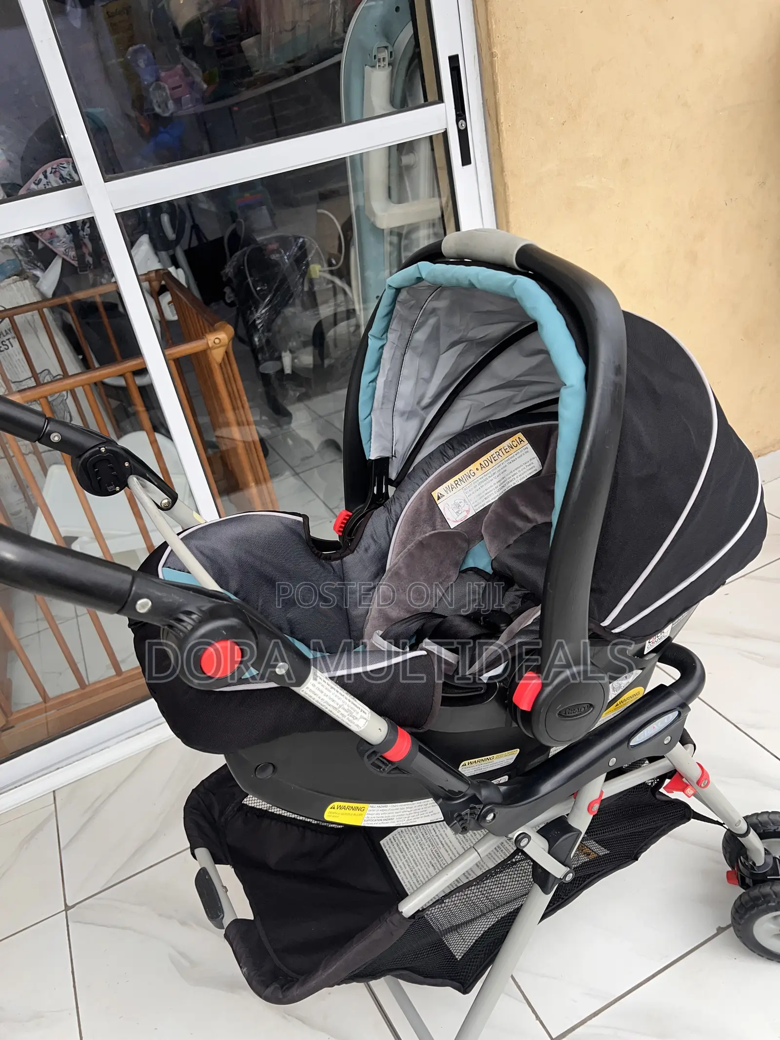 Graco 3in1 Infant Carrier Car Seat Stroller | Travel System