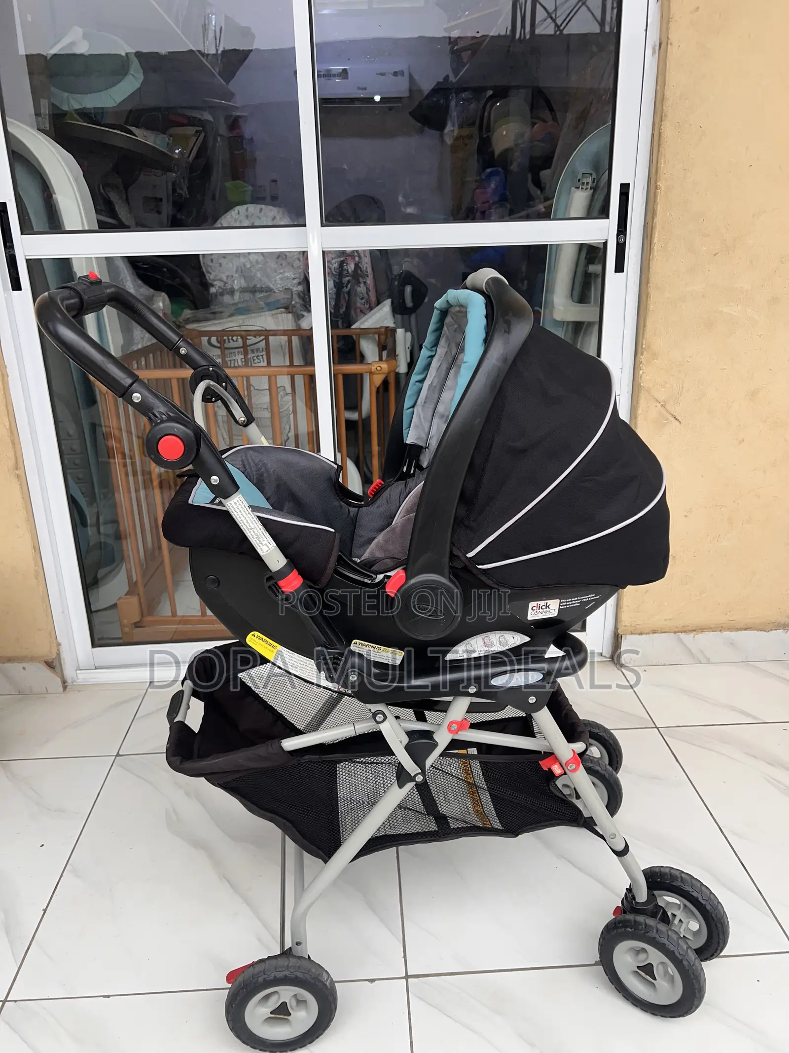 Graco 3in1 Infant Carrier Car Seat Stroller | Travel System