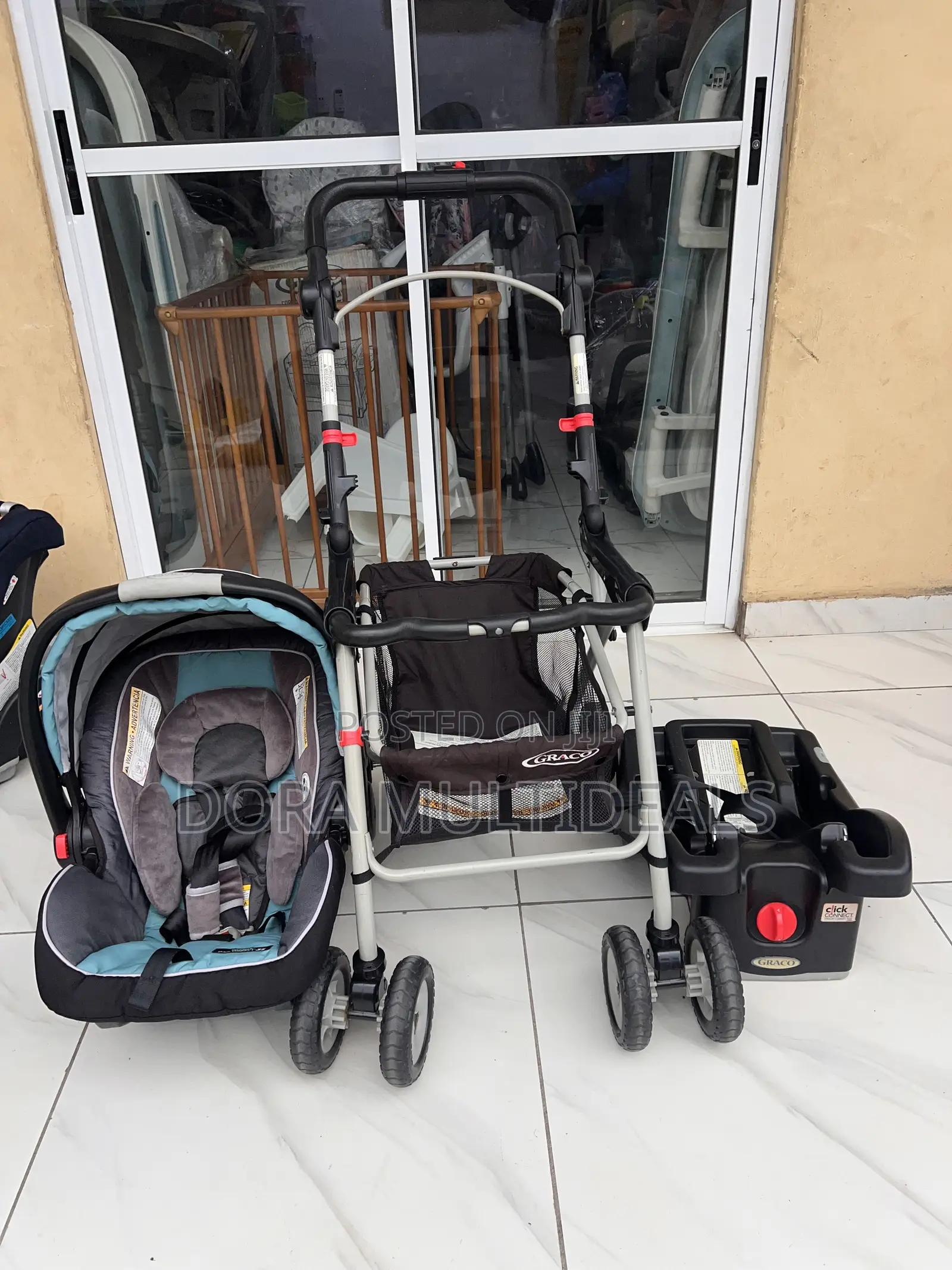 Graco 3in1 Infant Carrier Car Seat Stroller | Travel System