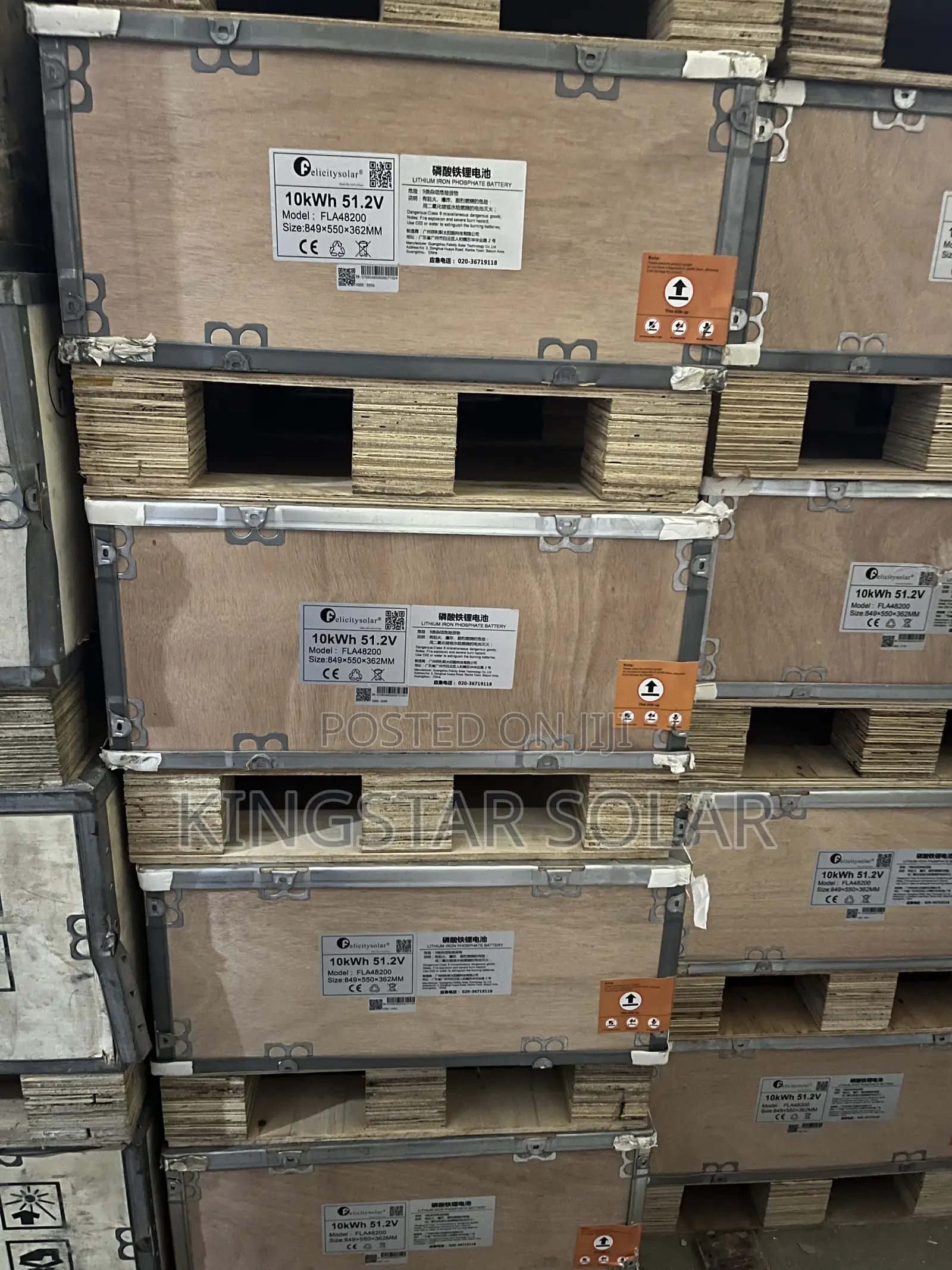 Felicity 10kWh 51.2V Lithium Battery
