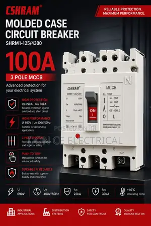 100amps 4pole McCb