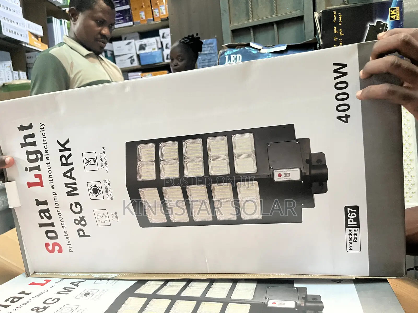 20-Eye LED Solar Street Light