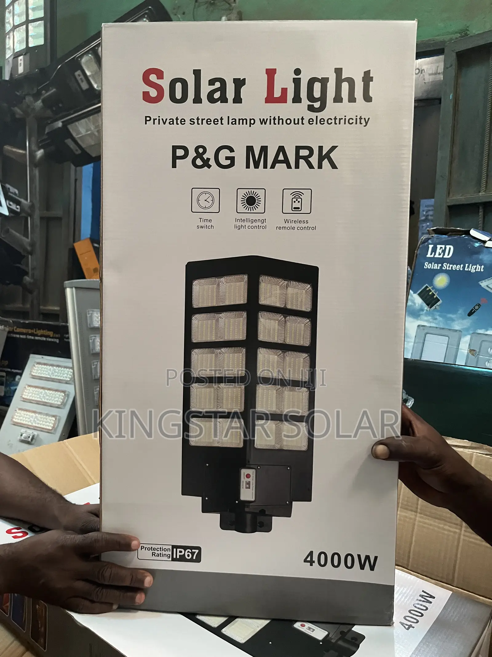 20-Eye LED Solar Street Light