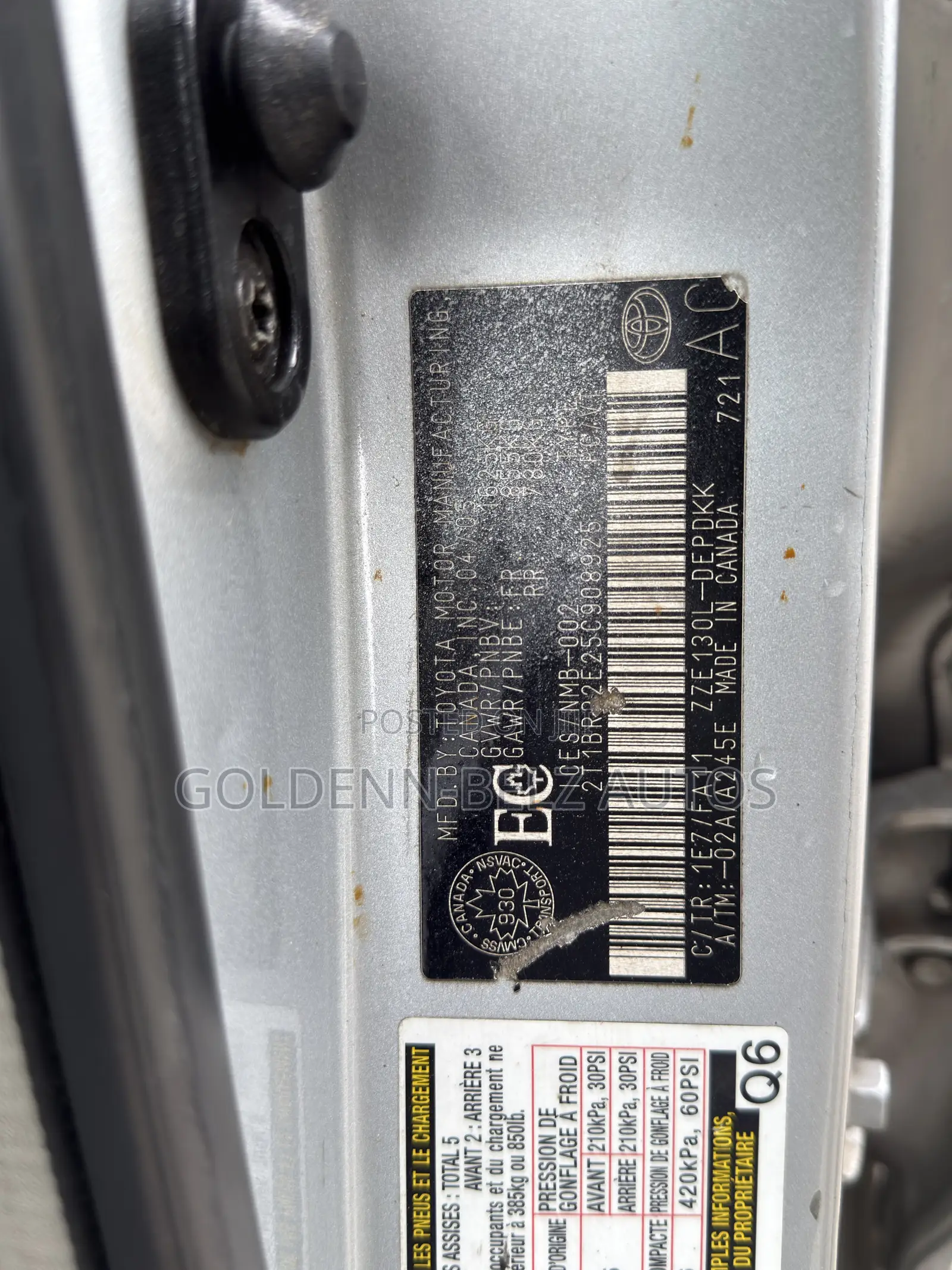 Toyota Corolla LE 2005 Silver