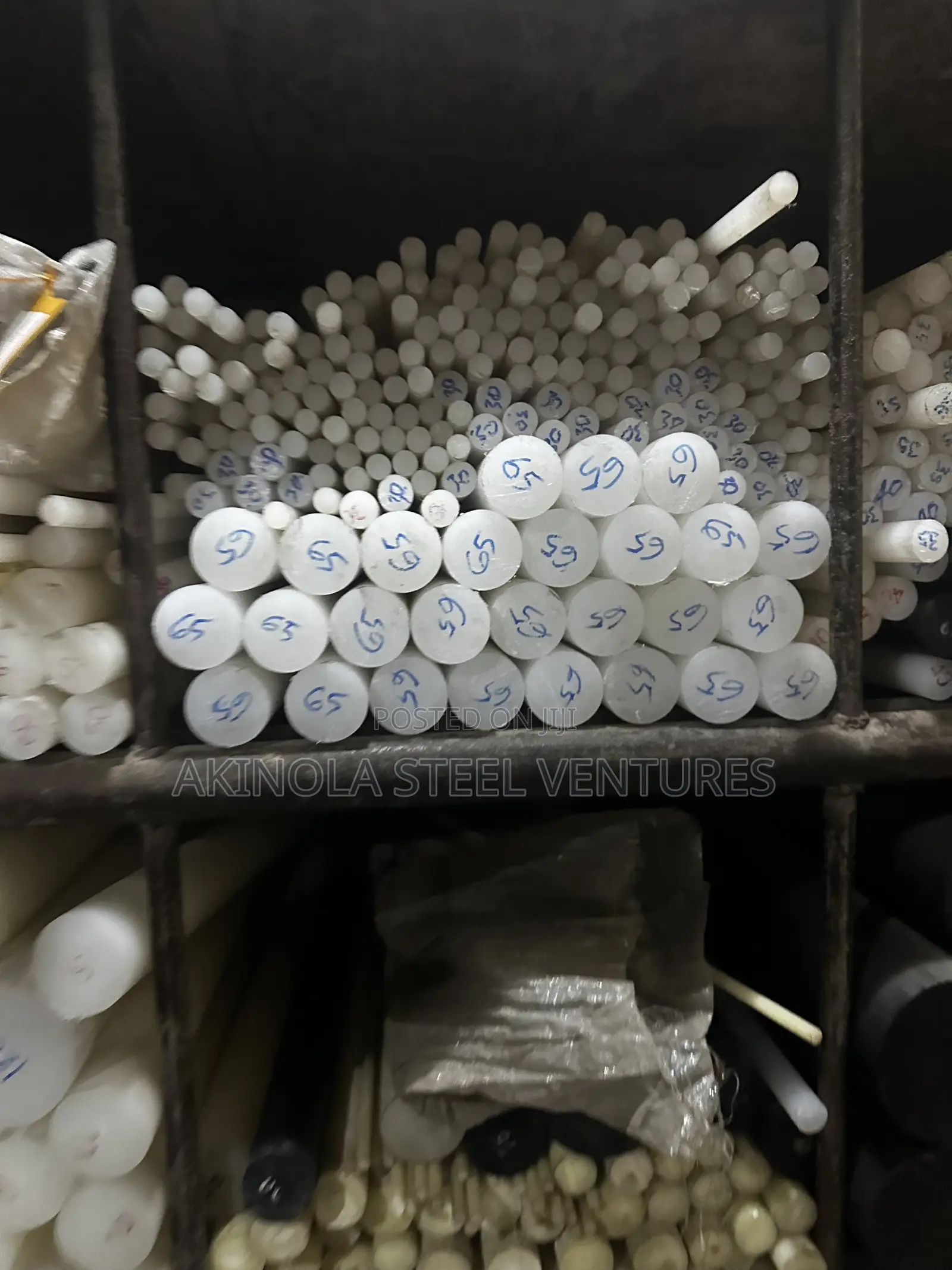 65mm Teflon Round Bar - Nylon Rod
