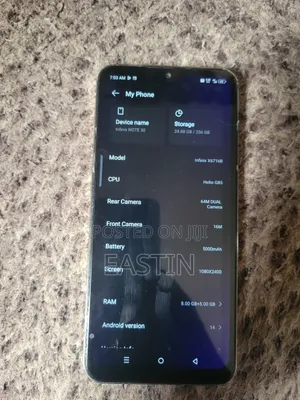 Infinix Note 30 5G 256 GB Black