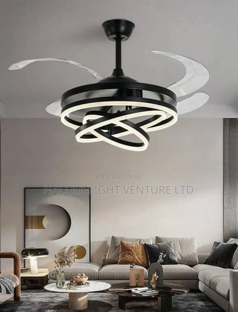 Led Chandelier Fan Light