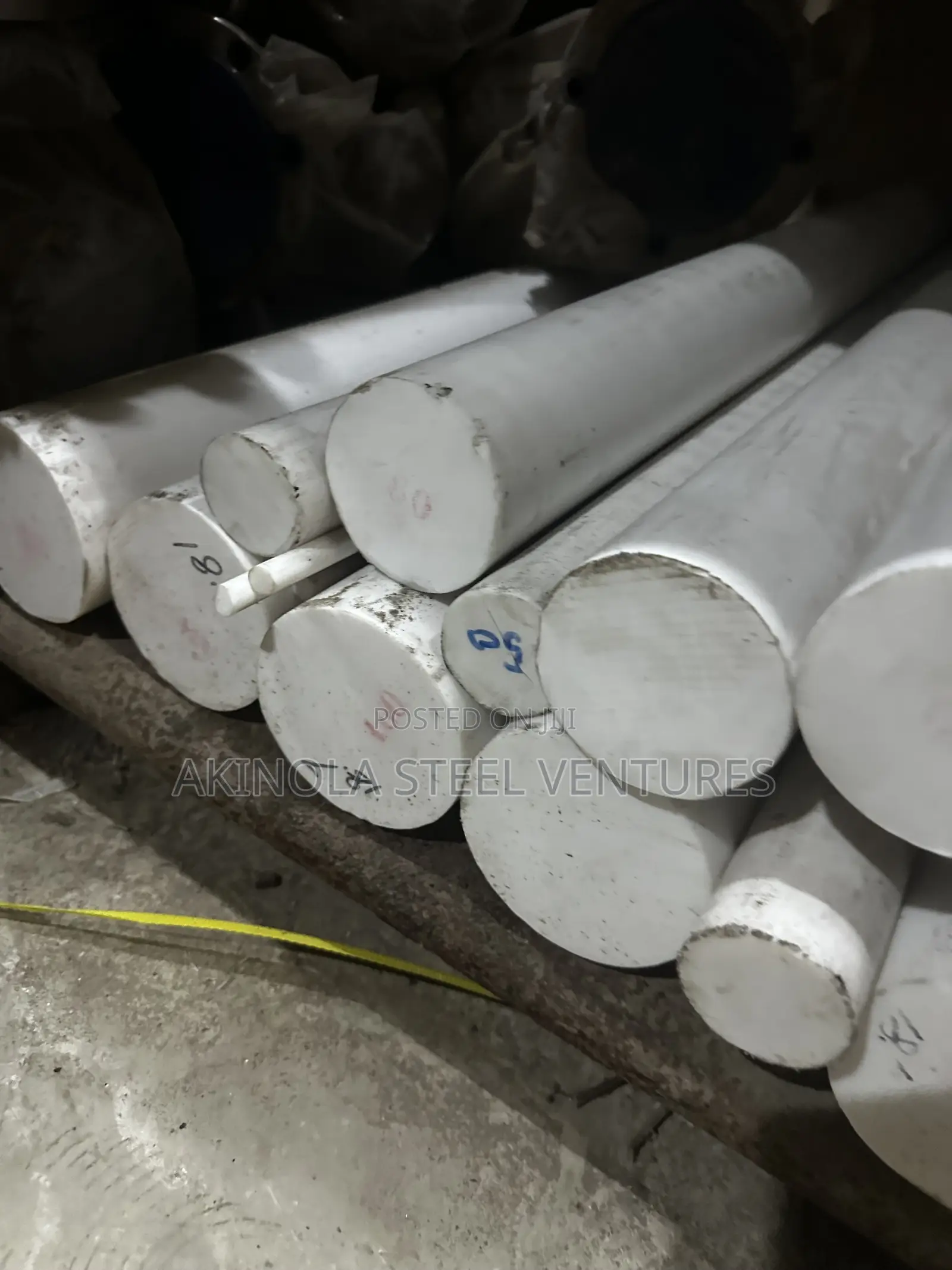 100mm PTFE Teflon Round Bar 4" Inch