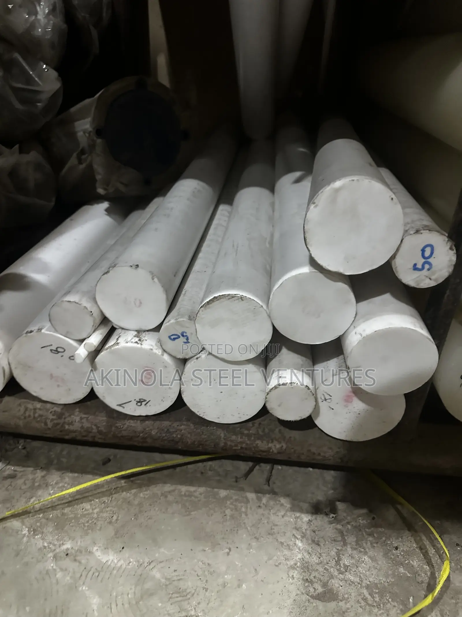 100mm PTFE Teflon Round Bar 4" Inch