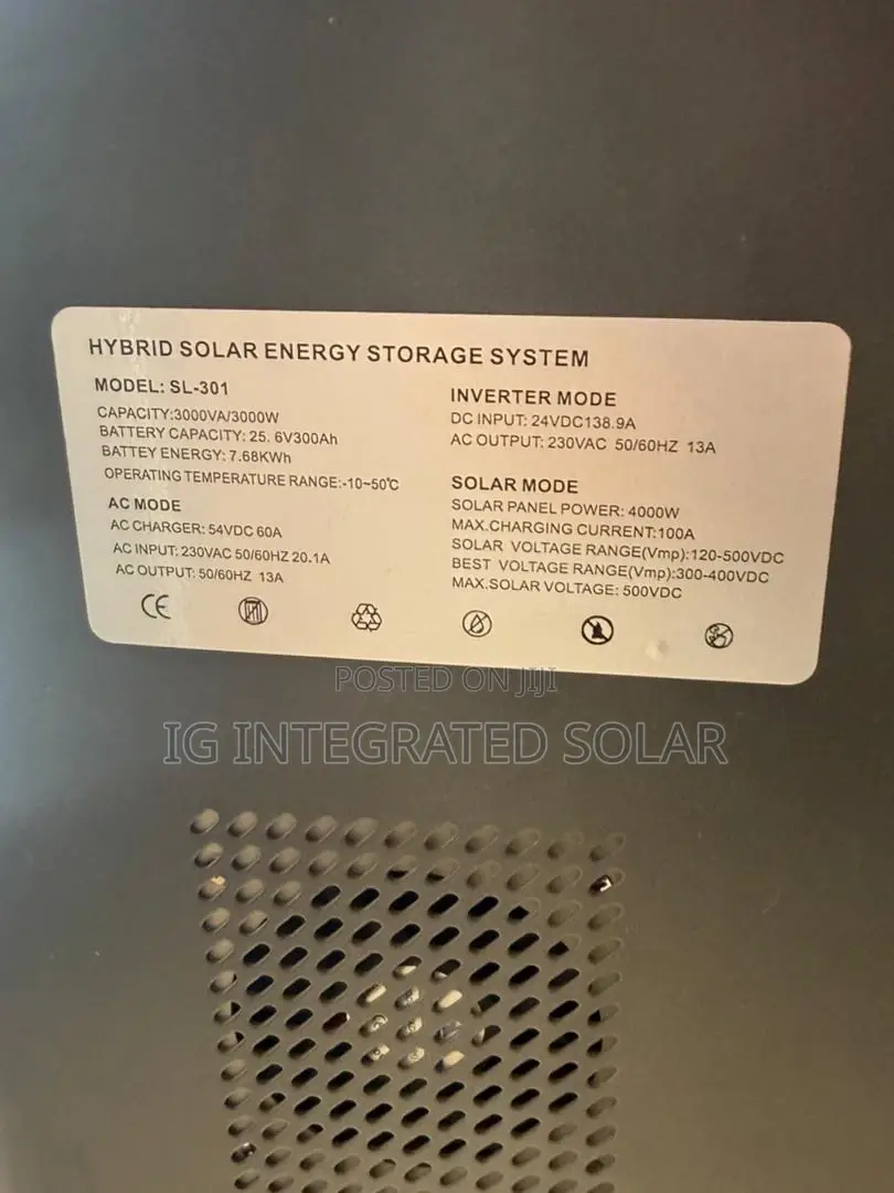 7kwh Lithium Battery Solar Generator With a 10years LiFe Span