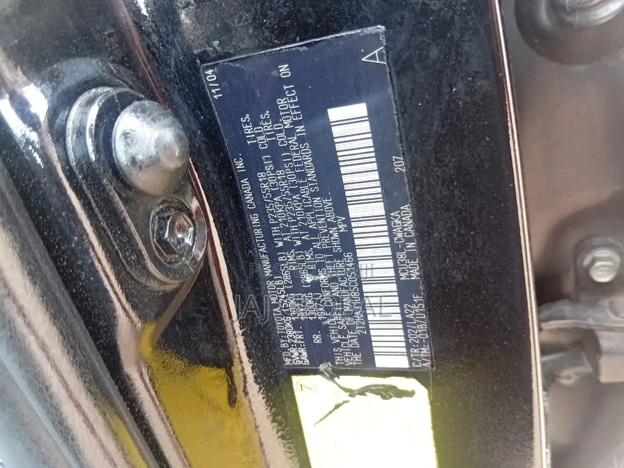 Lexus RX 2005 Black