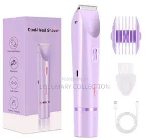 Rechargeable Dual Head Shaver Armpit Shaver