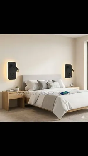 Bedside Light With USB Spot and Reading Spot Light