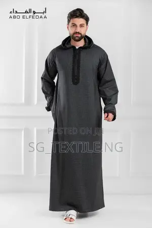 Men Jalabiya With Cap