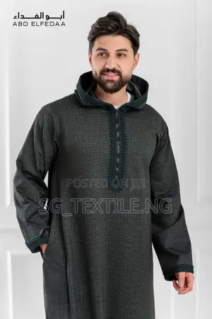 Men Jalabiya With Cap