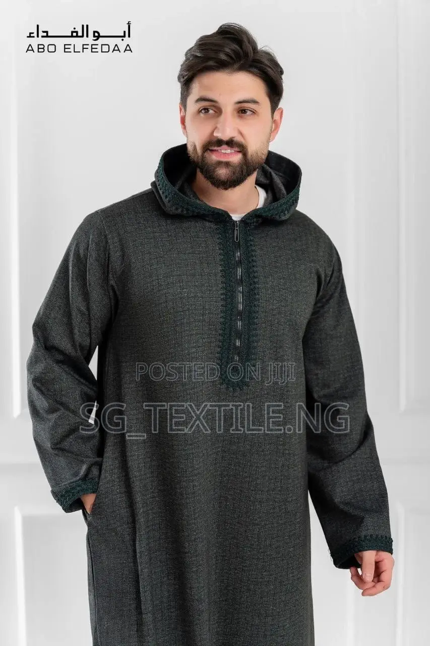 Men Jalabiya With Cap