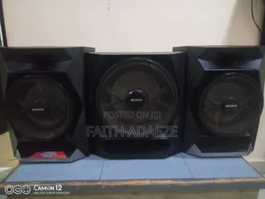 Original Sony LBT-GPX555 Speakers Only (1800W, LED Lights Working)