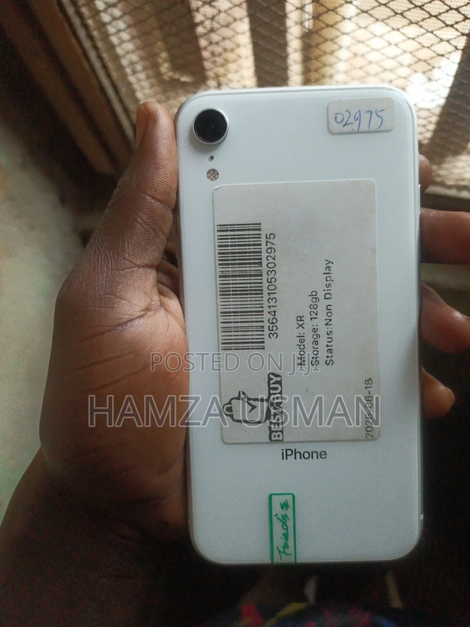 New Apple iPhone XR 128 GB White