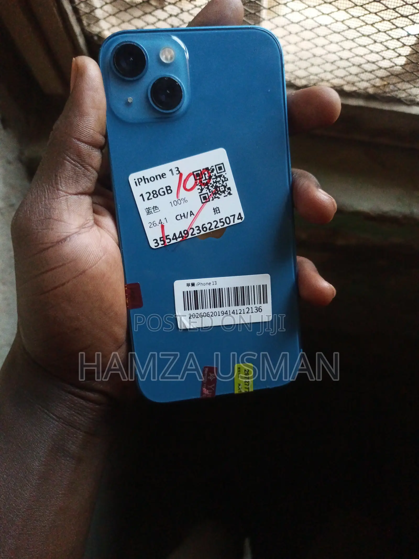 New Apple iPhone 13 128 GB Blue