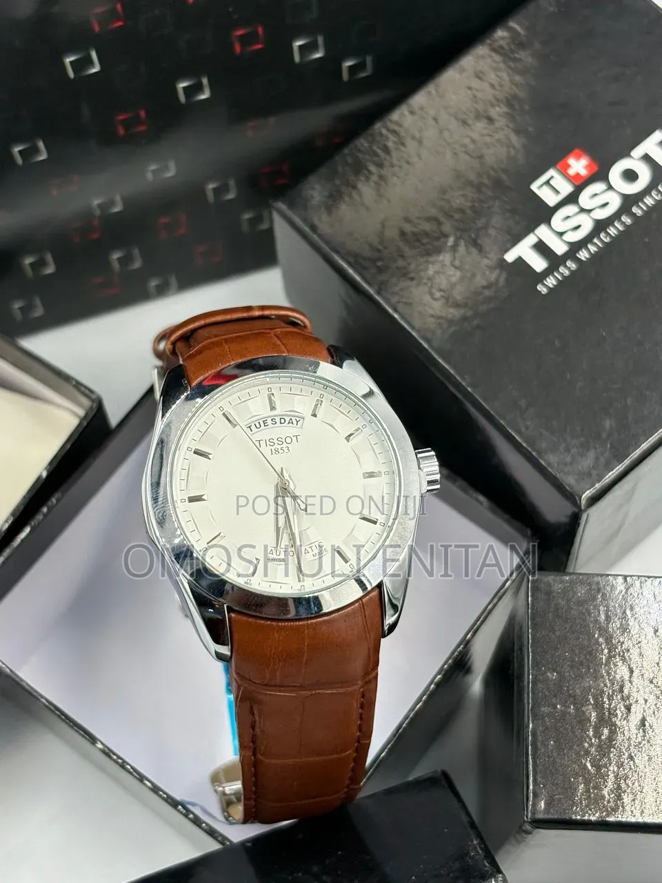 Tissot Leather Watch