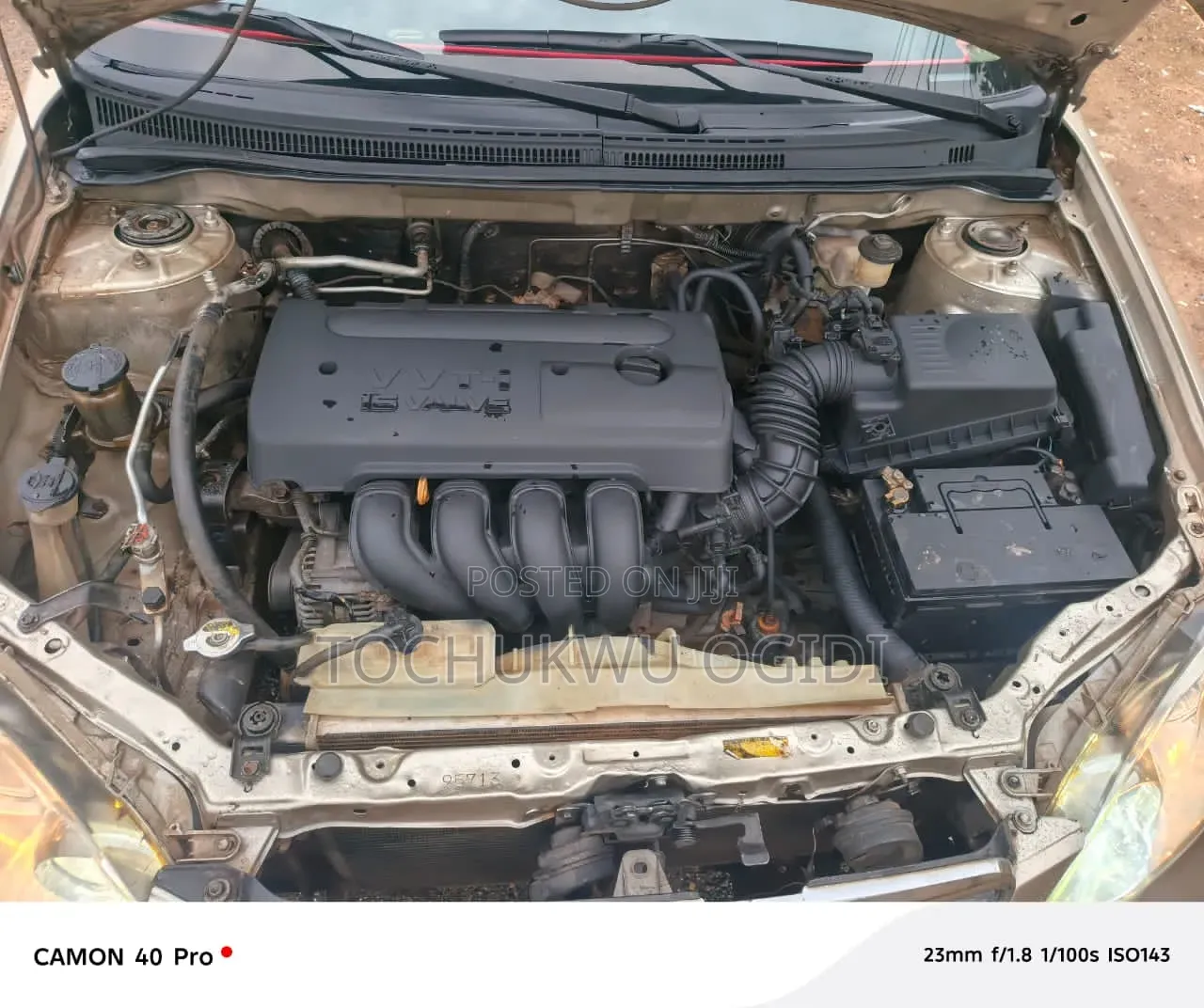 Toyota Corolla 2007 Gold