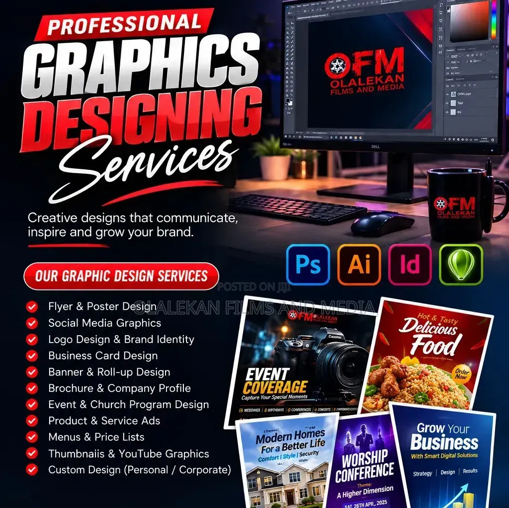 Graphic Design Services | Flyers, Logos, Etcetera
