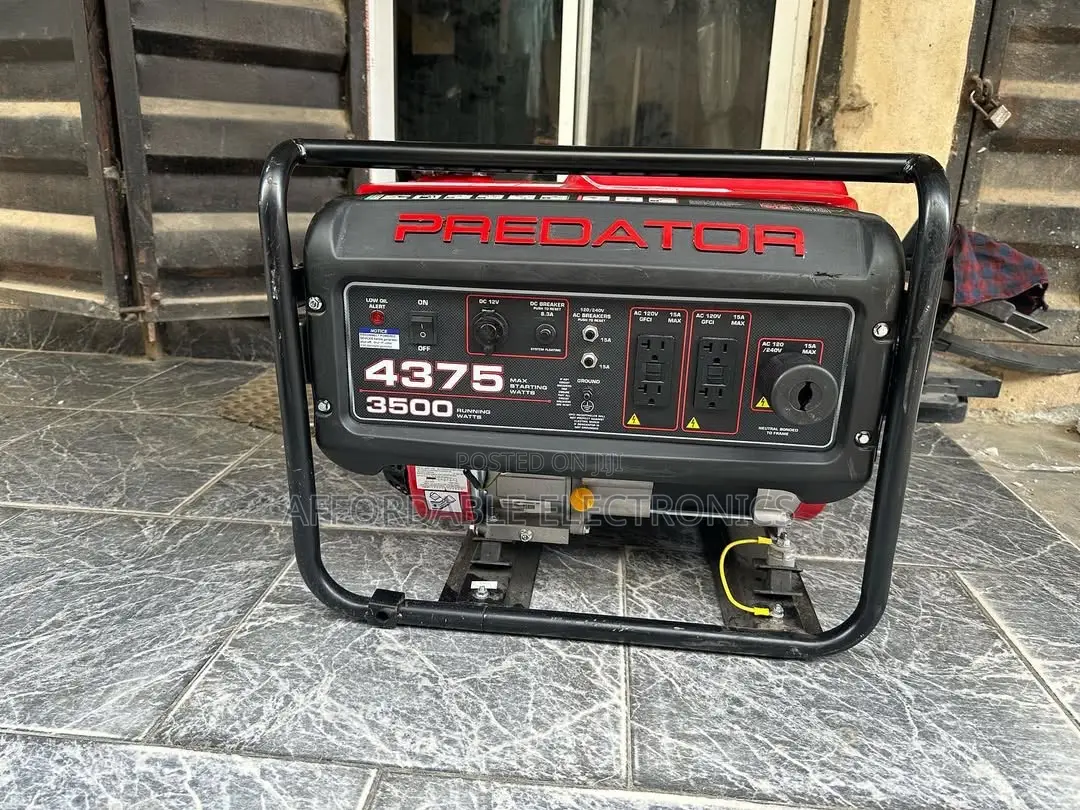 4.5kva Predator Generator With Low Fuel Consumption