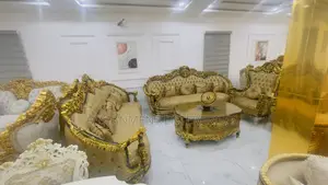 Imperial Royal Palace Gold Luxury Sofa Set (Italian–Turkish Classic )