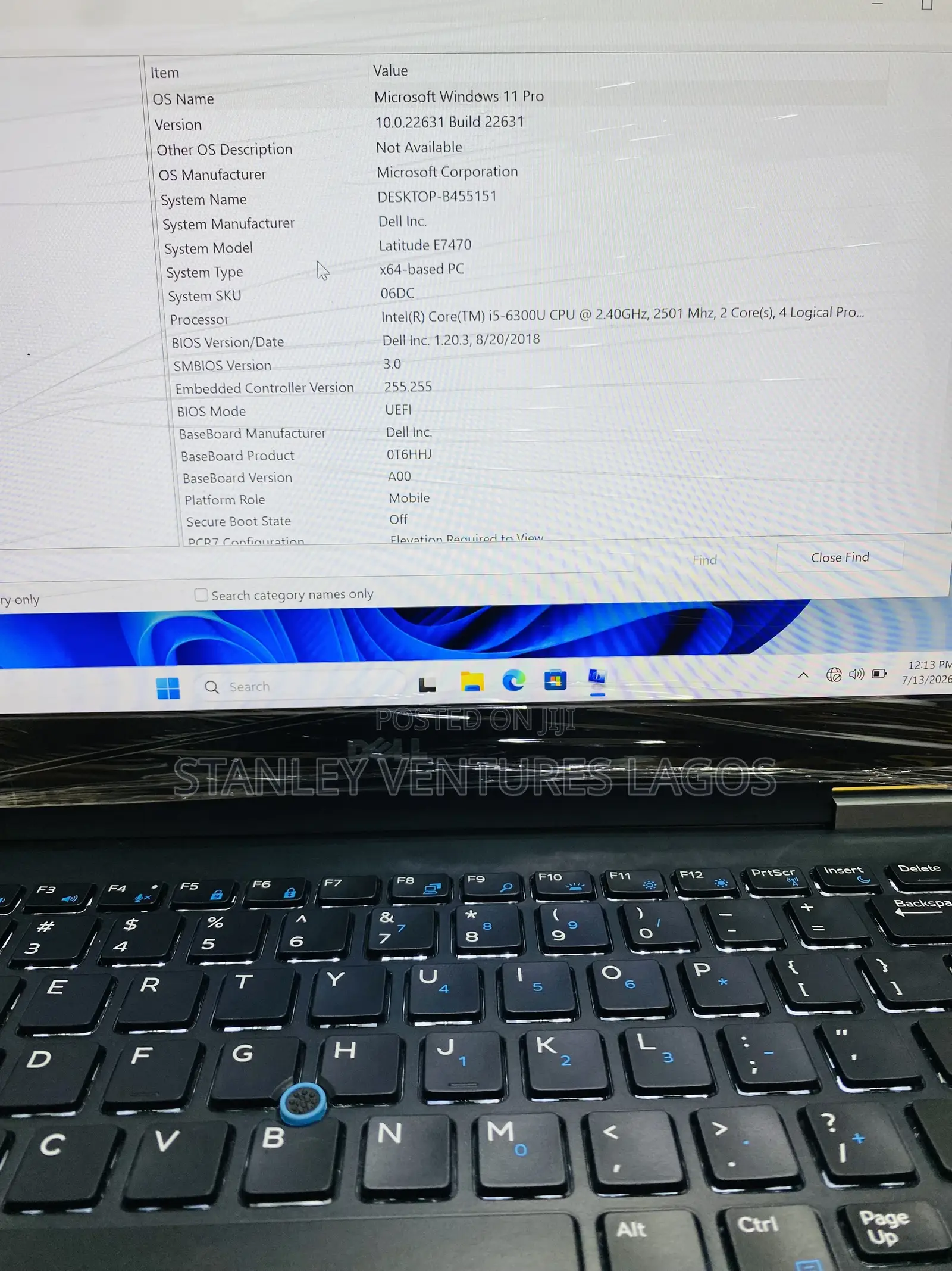 Laptop Dell Latitude E7470 8GB Intel Core i5 SSD 128GB